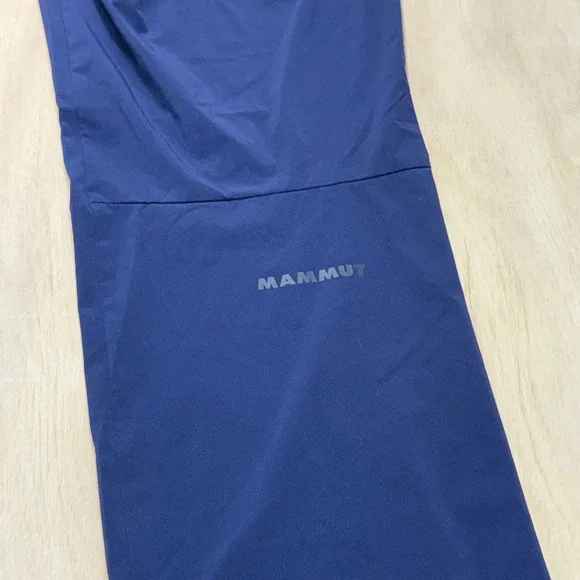 Mammut Runbold Men's Hiking Pants US 38 EU 54 Navy Technical Outdoor UPF 50+ NWT